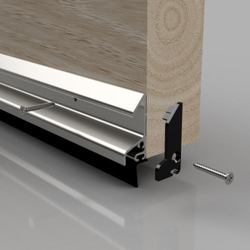 Weatherbar Plus Aluminium 914mm Seal Fits all Doors