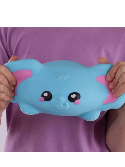 Smooshzees Snugzees Luna Blue Elephant Supersoft Cuddly & Squishy