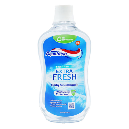 Aquafresh Mouthwash Extra Fresh Mint 500ML