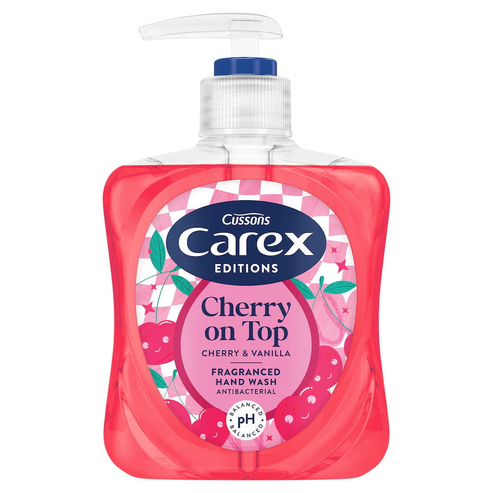 Carex Editions Antibacterial Hand Wash Cherry On Top 250ml