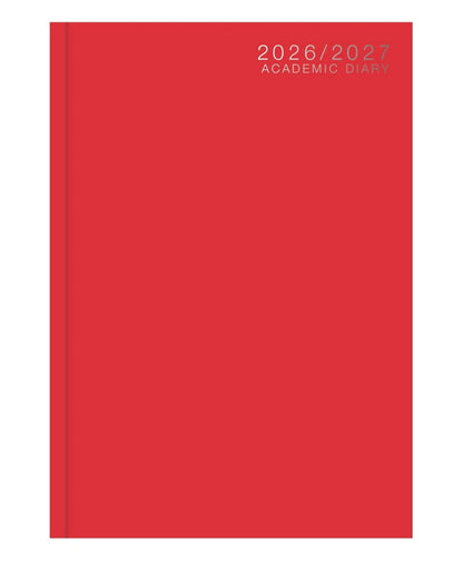 Tallon 3887 A4 Week To View Academic Casebound Diary - Assorted Colours