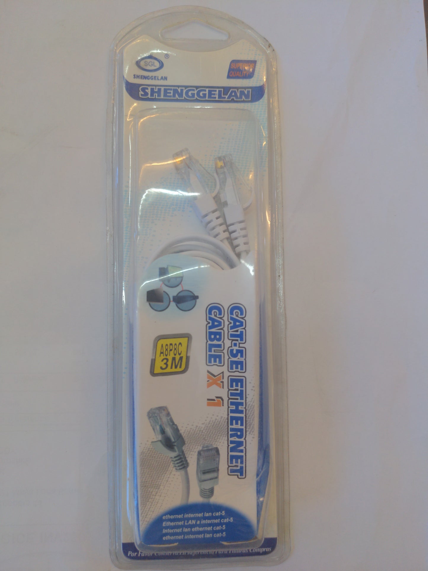 Ethernet cable RJ45-RJ45 3m