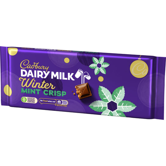CADBURY DAIRY MILK MINT BLOCK 360g