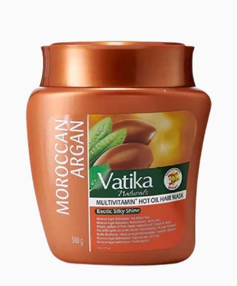 Masque capillaire à l'huile d'argan du Maroc Vatika de Dabur 500 g