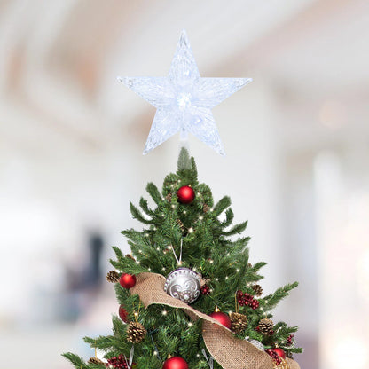 The Christmas Workshop Bright White LED Star Tree Topper