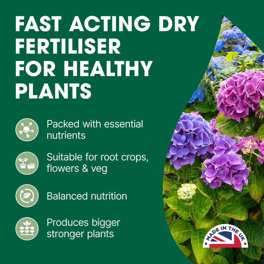 Doff Bonemeal Slow Release Garden Plant Fertiliser 2kg