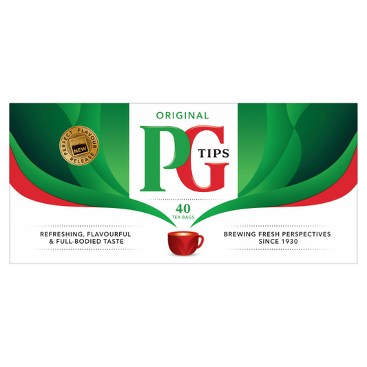 PG Tips 40 Original Tea Bags 116g