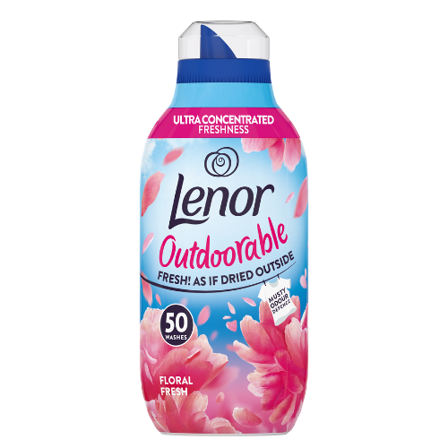Assouplissant Textile Lenor Outdoorable Fraîcheur Florale 700ml (50 Lavages) 700ml