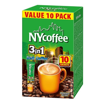 Café latte irlandais NY 10 dosettes 140 g