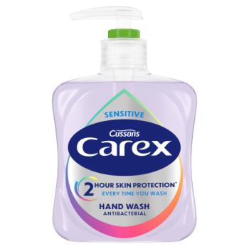 Carex Savon liquide pour les mains Peaux sensibles 250ml