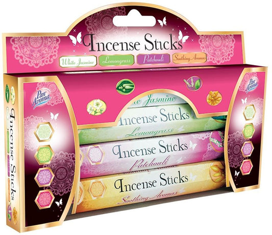 Bâtonnets d'encens Pan Aroma - Lot de 4