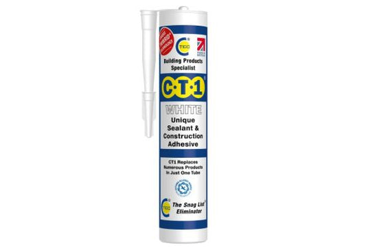 C-TEC CT1 Sealant & Adhesive White 290ml