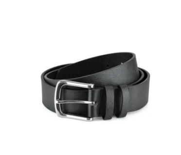 Tom Franks Mens PU Belt Assorted Size Black