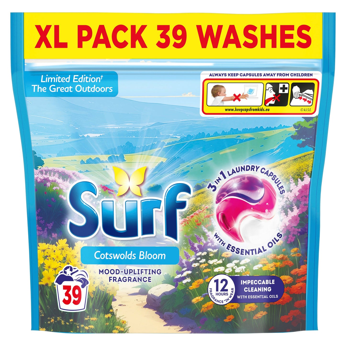 SURF 3IN1 CAPS COTSWOLD BLOOM 39's