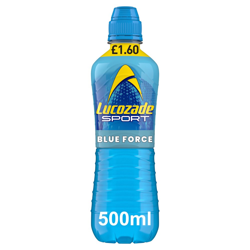 Lucozade Sport Drink Blue Force 500ml PMP £1.60