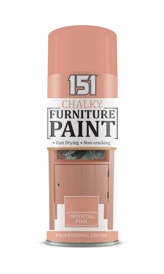 151 Peinture pour meubles à effet craie Rose Oriental 400ml