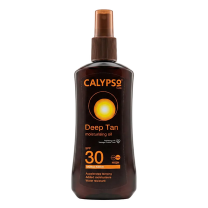 Calypso Deep Tanning Oil Spray SPF30 Monoi Tahiti 200ml