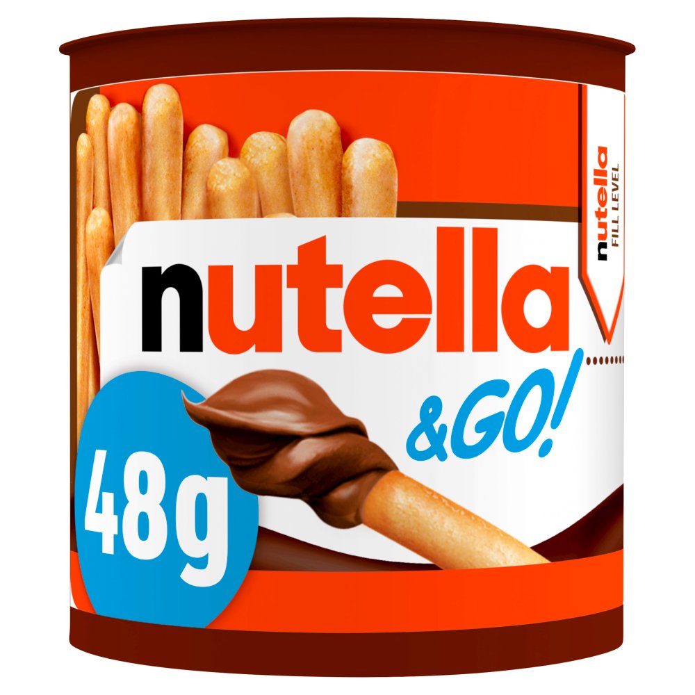 Nutella & Go! Hazelnut Chocolate Spread and Breadsticks Snack Pot 48g
