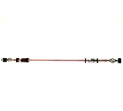 1x tringle à rideau en métal Adorn, couleurs, longueur extensible de 160 cm à 300 cm AJ037