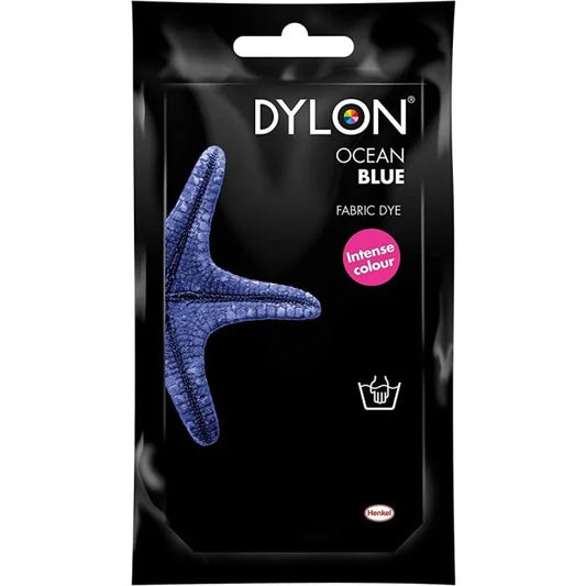 DYLON TEINTURE TEXTILE À LA MAIN 50G - BLEU OCÉAN