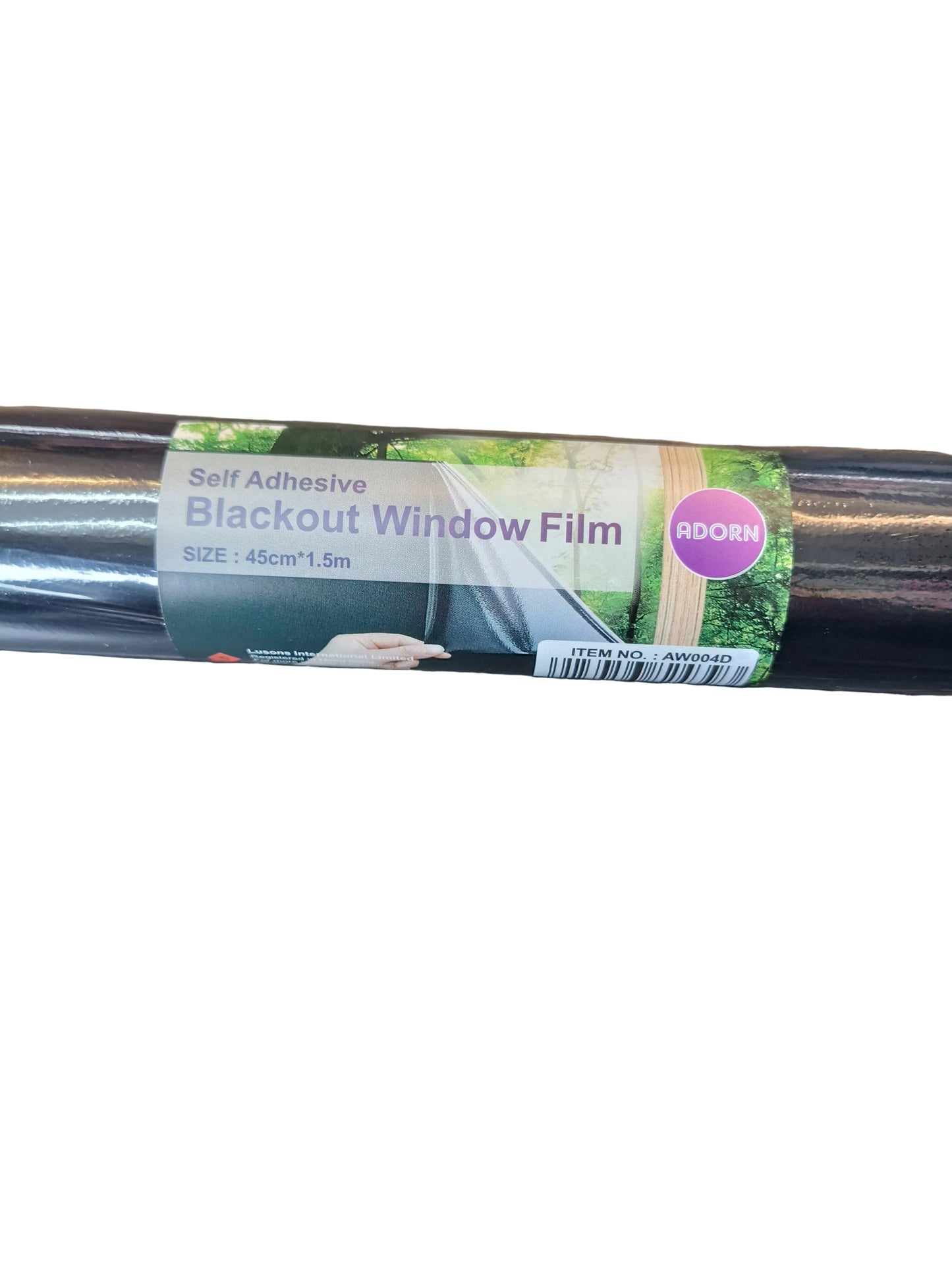 Adorn Self Adhesive Blackout Window Film 45cm x 1.5m