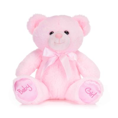 Eco Baby Pink Baby Girl Bear