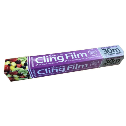 Essentiels
Film étirable perforé 300 mm x 30 m