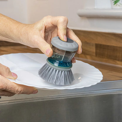 JVL Soap Dispenser Scrubbing Brush
