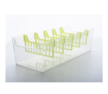 BranQ kitchen organiser, plastic, green, 30.3 x 12.8 x 8 cm