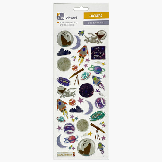 Fun stickers Space Time 2109