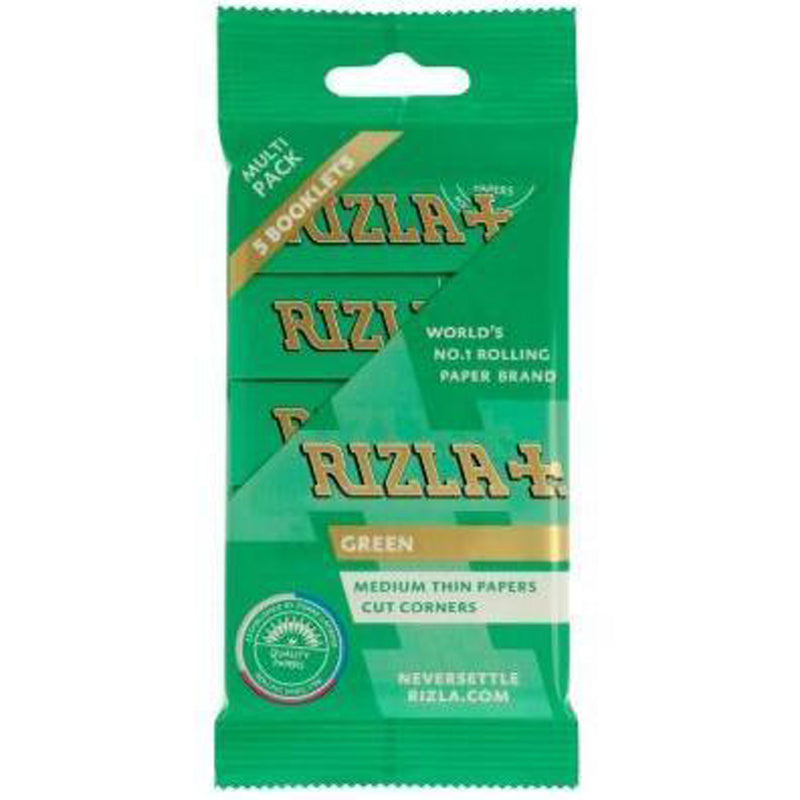 Rizla Rolling Papers Multipack x5 Regular Green