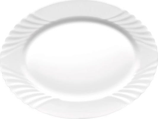 PLAT DE SERVICE OVALE BORMIOLI 35x26,7cm