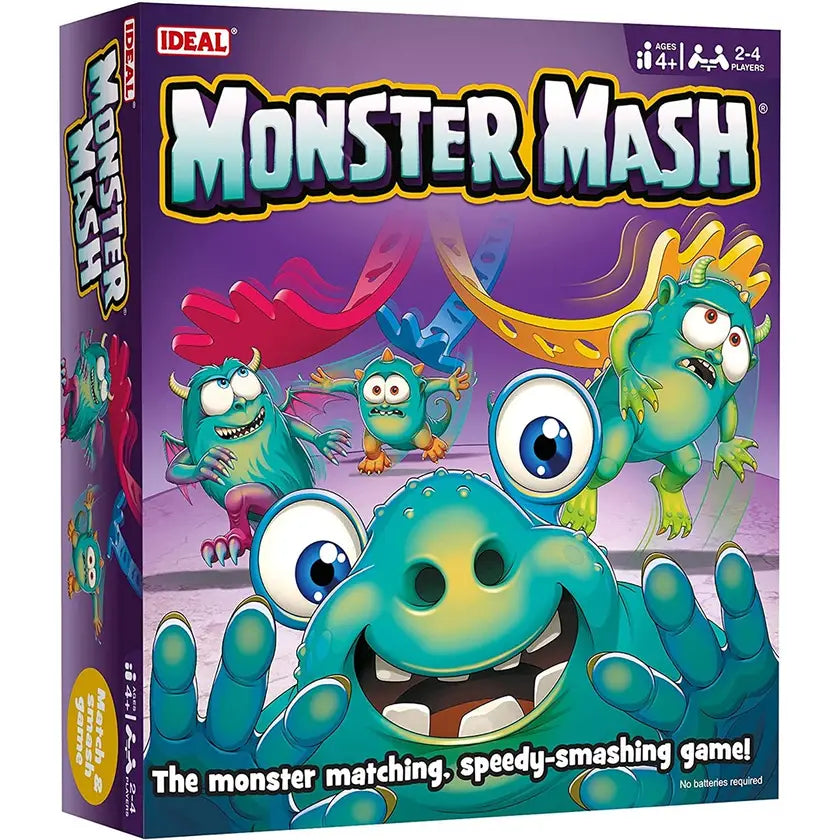Monster Mash Kids Game 4+ (2-4 Players) Match and Smash Game