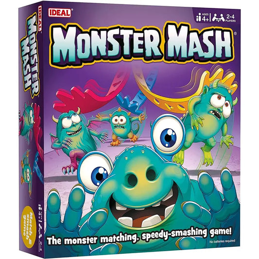 Monster Mash Kids Game 4+ (2-4 Players) Match and Smash Game