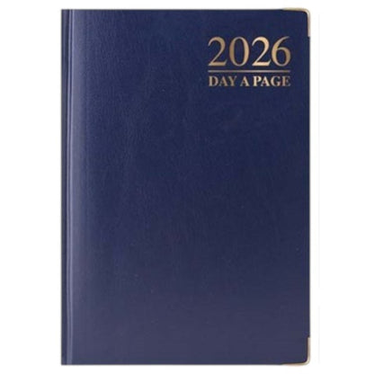 Tallon 2026 Diary A4 Day A Page Padded Casebound Split Sat/Sun Assorted colors