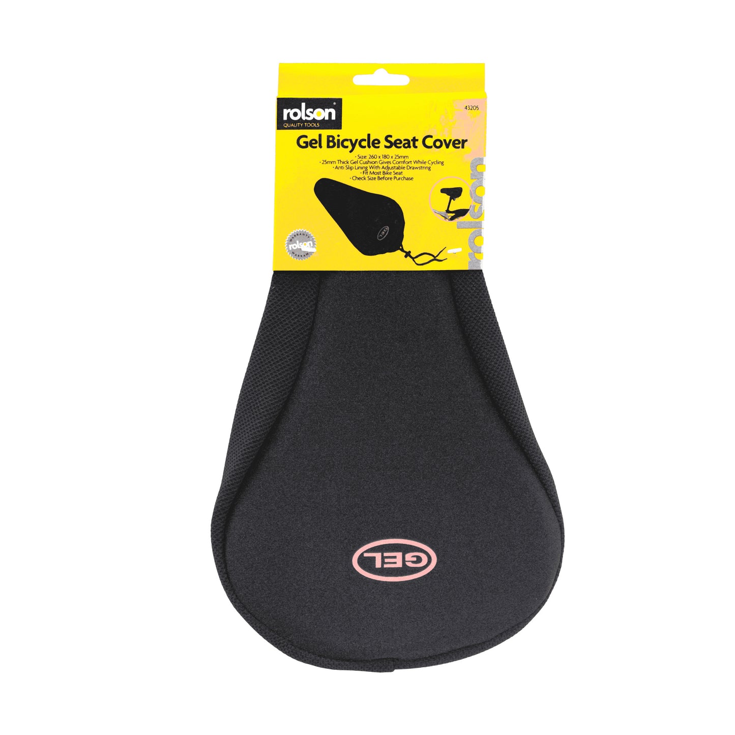 Rolson Bicycle Gel Seat Cover