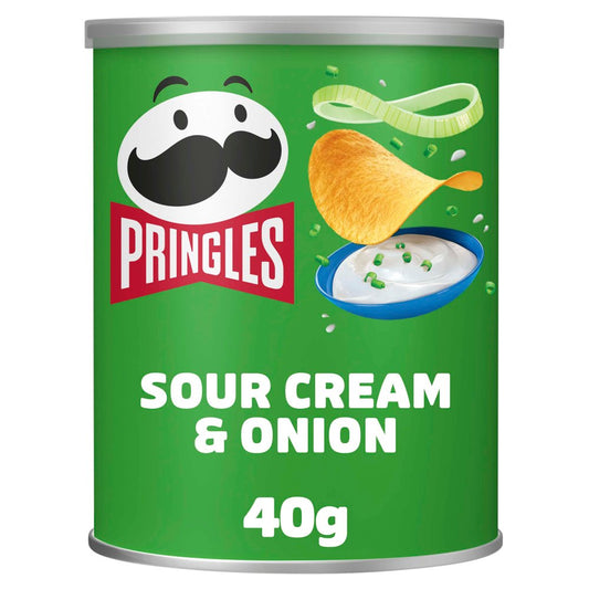 Pringles Sour Cream & Onion Sharing Crisps 40g