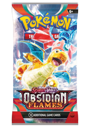 Pokemon Écarlate et Violet Flammes Obsidiennes Pack de boosters