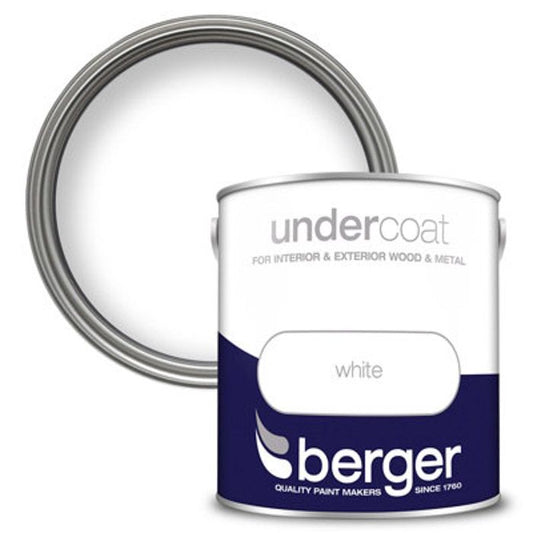 Peinture Berger Sous-couche Blanc - 2,5 L