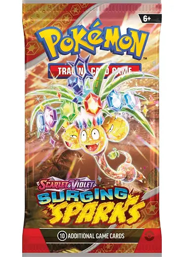 JCC Pokémon : Étincelles rugissantes - Paquet de six cartes