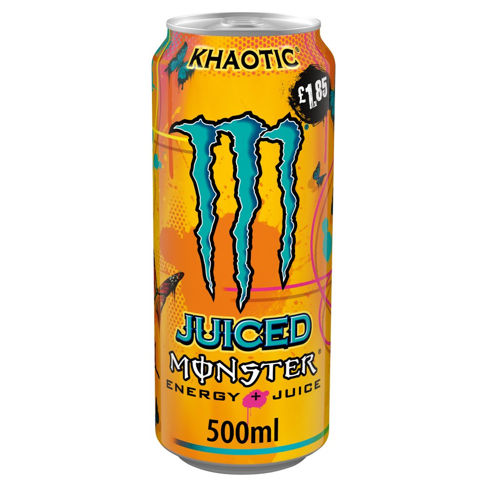 Monster Energy Drink Khaotic 500ml PM £1.85 Can
