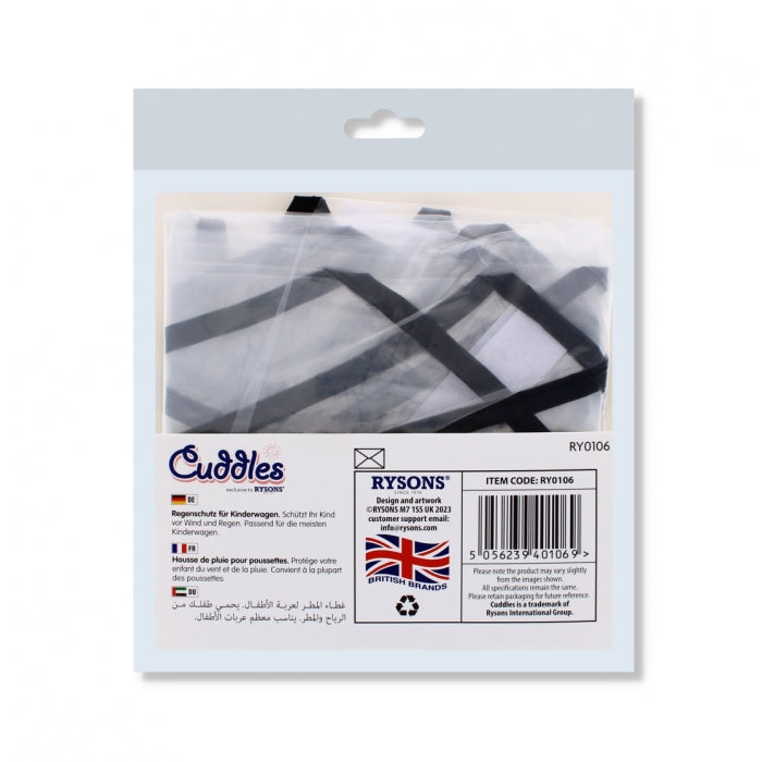 Baby Stroller Rain Cover Fit Most