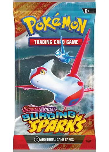 JCC Pokémon : Étincelles rugissantes - Paquet de six cartes