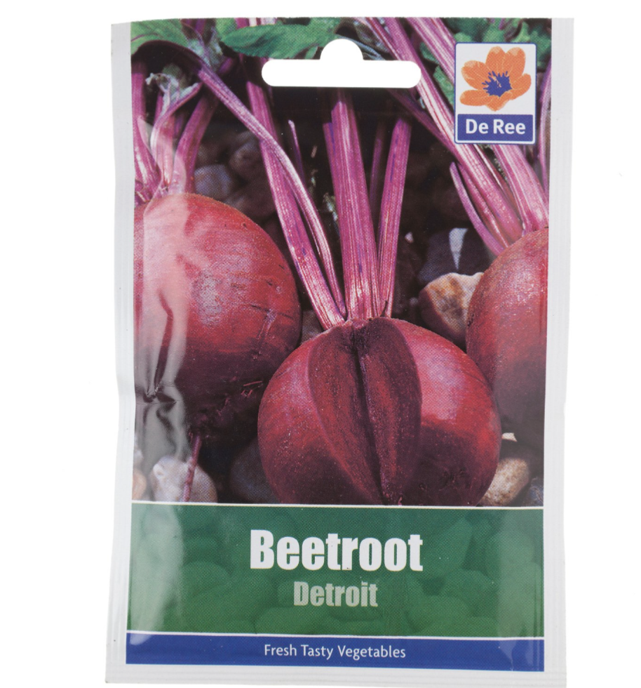 De Ree Beetroot Detroit 3 Seed Packet