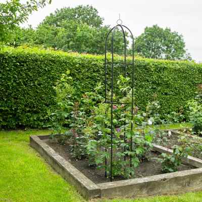 Kingfisher Garden ObeliskGarden Obelisk. Black