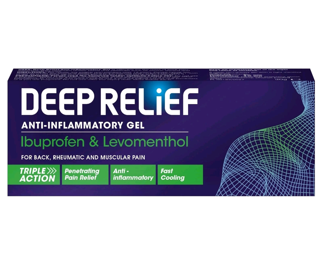 DEEP RELIEF ANTI-INFLAMMATORY GEL - 30G
