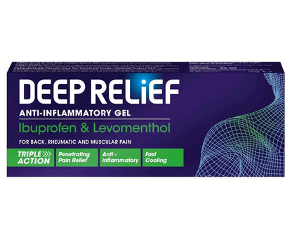 DEEP RELIEF ANTI-INFLAMMATORY GEL - 30G