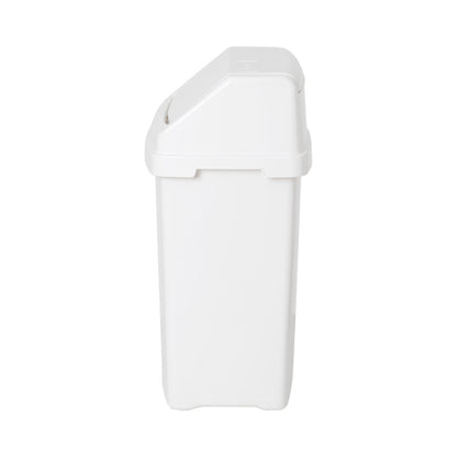 8L Swing Bin Snow White