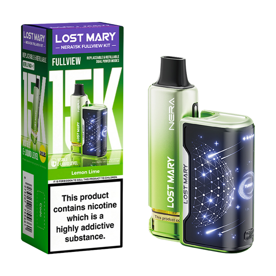 Lost Mary Lemon Lime Nera 15K Prefilled Pod Kit