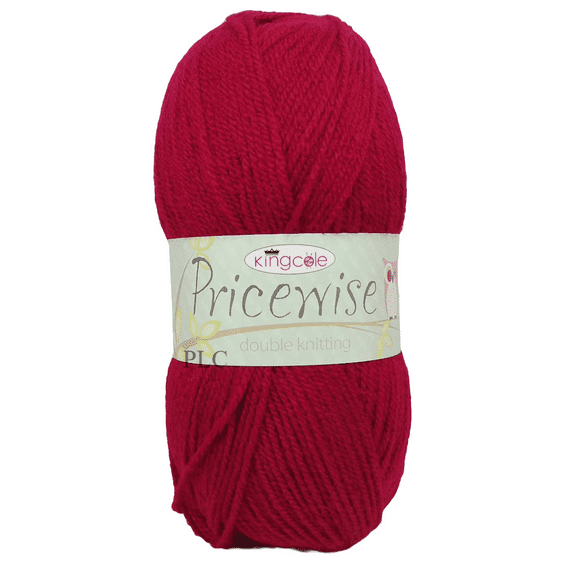 KING COLE PRICEWISE WINE WOOL 100g